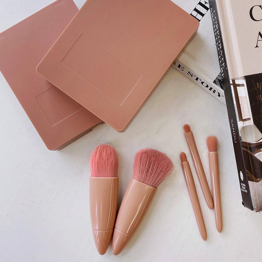 その他小物 | メイクブラシ5本セット 収納ケース付き