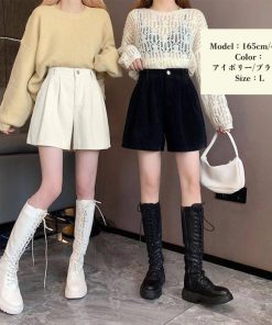 ショートパンツ | コーデュロイ レディース