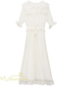 ミディアム | Aラインワンピース レディース ワンピース 着痩せ 上品 半袖 通勤 通学 おしゃれ サマーワンピース 春 夏 上品 レース 30代 20代 通学 40代 Aライン 通勤