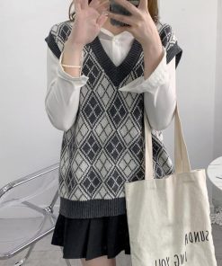 ニット・セーター | ニットベストレディース秋冬ニットトップス