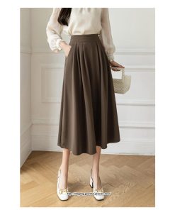 スカート | フレア ロングレディース 40代 きれいめ おしゃれ 着痩せ 秋 冬 ボトムス ロング 30代 20代 50代 暖か Aラインラシャ
