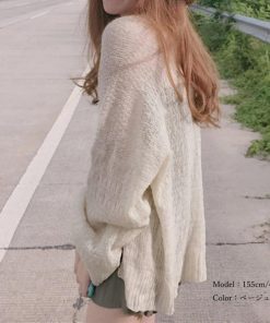 カーディガン | トップス 前開き 薄手 夏