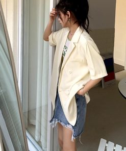 テーラードジャケット | 半袖テーラードジャケットオルチャン夏新作