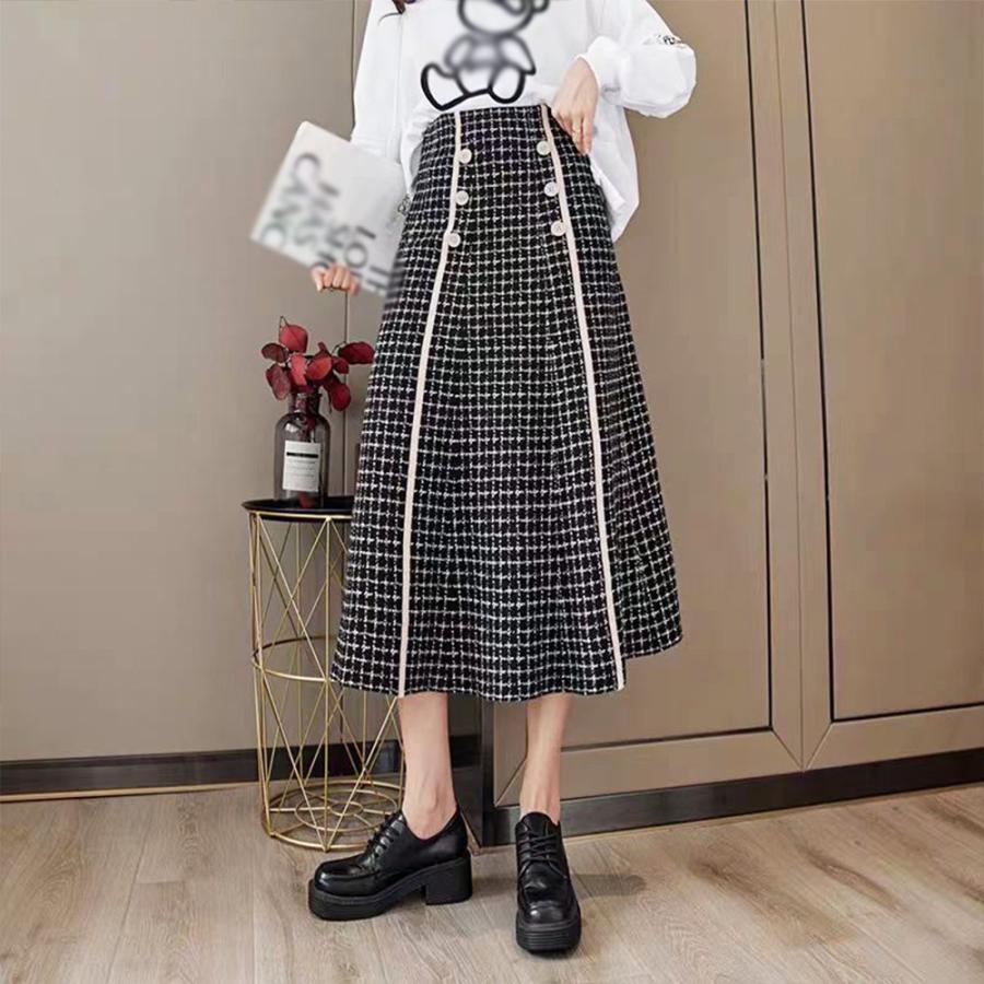 フレアスカート | フレアスカートニットスカートハイウエスト