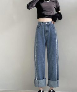 デニム | ワイドパンツ ハイウエスト 脚長