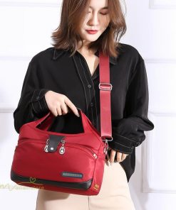 女性用バッグ | ショルダーバッグ レディース 斜めがけ 肩掛け 軽量 斜め ショルダー ママバッグ マザーズバッグ ナイロン バッグ カバン 収納 便利 防水 カジュアル 肩掛け