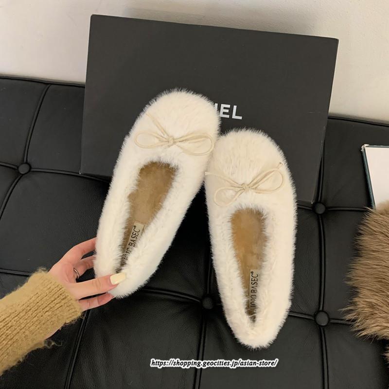 ローファー | モカシン パンプス レディース 高品質 痛くない フラット スリッポン ボア ファー フラット おしゃれ 秋 痛くない ふわふわ 柔らかい 歩きやすい 冬