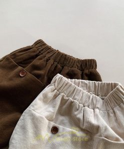 衣装 服 | 子供服 子ども服 こども服 キッズ ベビー 男の子 女の子 長ズボン ズボン パンツ ボトムス 可愛い 上品 カジュアル コットン 高品質 秋 春 男女兼用 ナチュラル