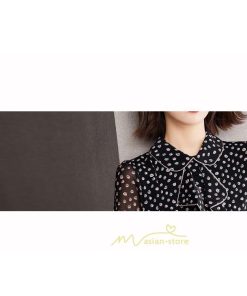 シャツ・ブラウス | ブラウス レディース 長袖 秋冬 オフィス フォーマル スーツ 黒 シフォン 大きいサイズ ビジネス 通勤 体型カバー 50代 40代 20代 フェミニン 30代 秋服