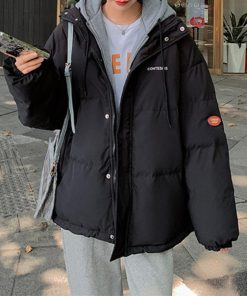 ジャケット・ブルゾン | フーデッド エコダウンジャケット重ね着風