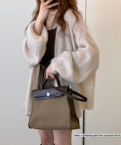 カーディガン | ニットミドル丈 レディース 羽織り ライトアウター 長袖 ニット セーター フロントボタン ボリューム 大きめ ゆったり パフスリーブ