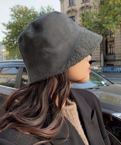 帽子 | バケットハット ボア スエード調 帽子