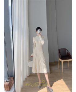 ニットワンピース | ワンピース 秋 秋服 レディース ニット ロングワンピース ロング 長袖 冬 冬服 可愛い フェミニン 20代30代40代50代 上品 送料無料 エレガント 高級感