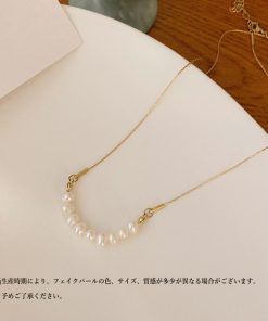 ネックレス | フェイクパールネックレスレディース可愛い