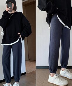 サルエルパンツ | ワッフル生地 スウェットパンツ 裏起毛