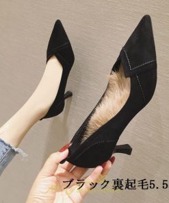 パンプス | 痛くない 歩きやすい 走れる 楽 ハイヒール レディース ポインテッドトゥ ピンヒール 履きやすい 疲れない 卒業式 黒 入学式 ブラック