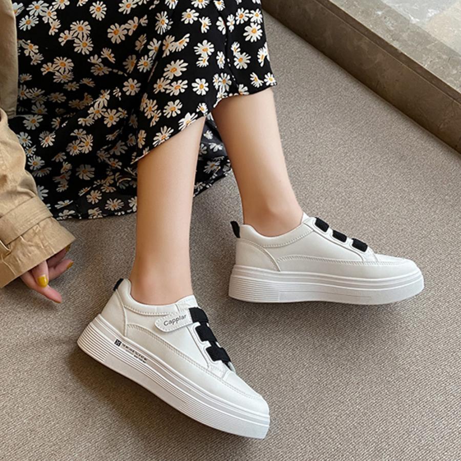 ショートブーツ | スニーカー レディース 厚底 韓国