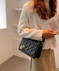 ショルダーバッグ | キルティングバッグショルダー PUレザー