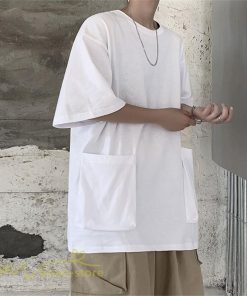 Tシャツ | メンズ 無地 カットソー 半袖 クルーネック カジュアル ポケット 半袖大きいサイズ 着回し 夏新作 サマー ルームウェア ゆったり トップス