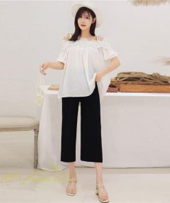 パンツ レギンス | マタニティパンツ 7分丈 レディース 着痩せ ゆったり マタニティウェア サマーパンツ カジュアル ウエスト調整 妊婦 産前 新作 きれいめ 夏 パンツ おしゃれ