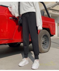 チノ・テーパード・ジョガー・スキニーパン | ジョガーパンツ ロング丈 レディース サルエル カジュアル 無地 ファッション 薄手 ウエストリボン 長ズボン 春秋コーデ スポーツウェア 運動着 スウェット