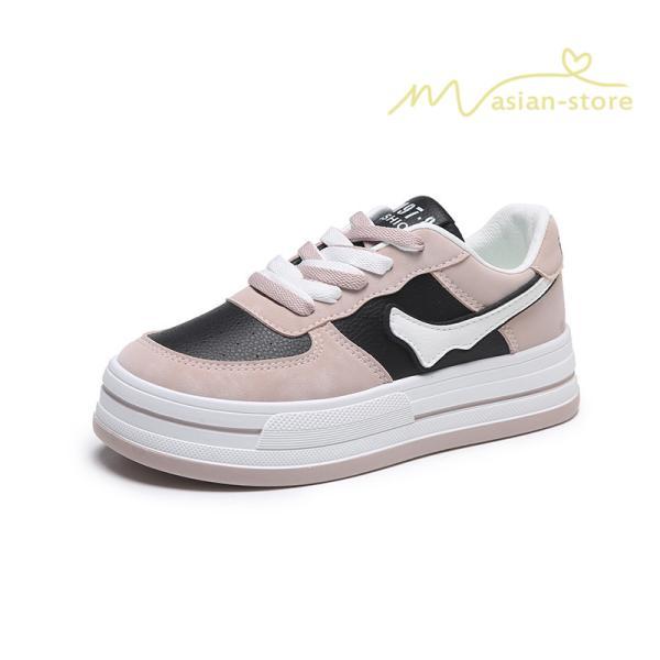 スニーカー | 厚底レディース 4cmヒール 靴 軽量 歩きやすい 疲れにくい 美脚 ナースシューズ 疲れない 25cm ウォーキングシューズ おしゃれ