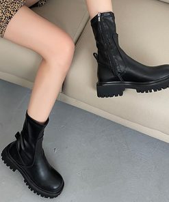 ショートブーツ | 厚底 レディース靴 韓国