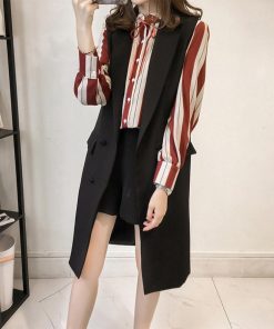 ベスト | ロングジレ レディース ロングベスト韓国