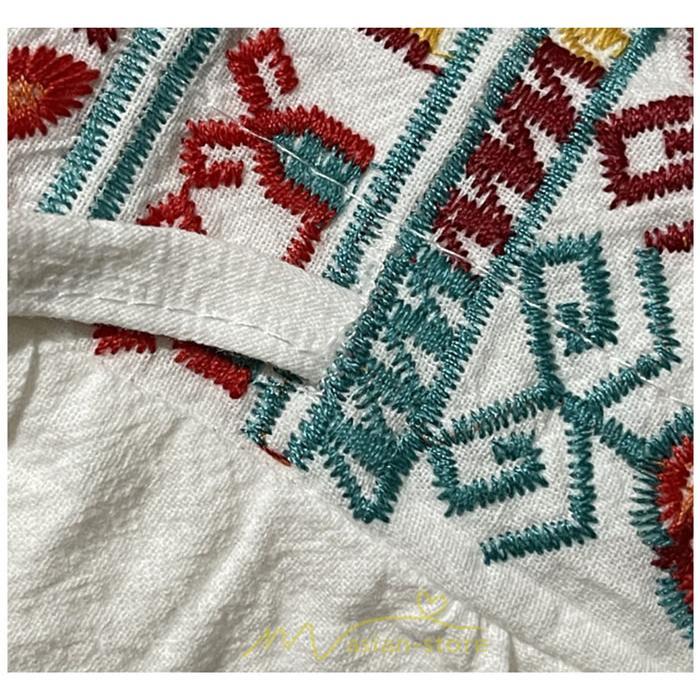 マキシ | ワンピース 長袖 ハイウエスト 綿麻 コットン リネン ロング ロング丈 Aライン ワンピ レディース 着痩せ 体型カバー 丸首 白 黄色 赤 通勤 Vネック 刺繍