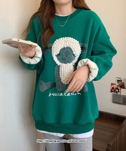 パーカー | トレーナー レディース スウェット 大きいサイズ 韓国 トップス 長袖 おしゃれ 無地 秋冬 送料無料 裏起毛 部屋着 防寒 ゆったり ルームウェア 厚手