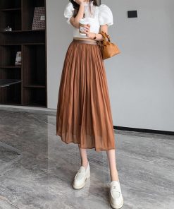 フレアスカート | キャザー ロングスカート