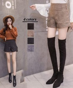 ショートパンツ | レディース 秋物 無地 可愛い パンツ ボトムス 秋冬 ショート丈 20代30代 40代50代 大人 女っぽい