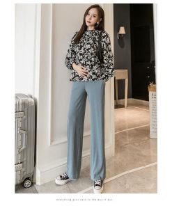 パンツ レギンス | マタニティパンツ ワイドパンツ プリーツパンツ ストレッチ 秋服 妊娠 妊婦 夏物 産前産後 腹包み 調整可 ロングパンツ マタニティウェア ゆったり ズボン