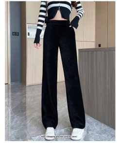 チノ・テーパード・ジョガー・スキニーパン | ストレートジーンズ パンツ ハイウエスト レディース ワイドパンツ スラックス ガウチョパンツ ファッション カジュアル ゆったり 送料無料 デイリー