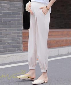 パンツ レギンス | マタニティパンツ レディース 妊婦服 テーパードパンツ 着痩せ 無地 マタニティウェア カジュアル 大きいサイズ 薄手 ウエスト調整 夏 マタニティ パンツ 春
