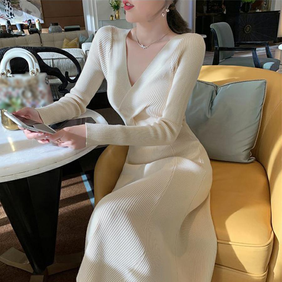 ワンピース | ニットワンピ ロングワンピースレディース