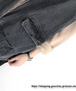 ベスト | ファーレディース 秋冬 デニムフード付き ミドル丈 両面 リバーシブル ジップアップ ファー 厚手 アウター 20代50代 大人 カワイイ 防寒 防風