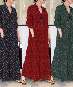 マキシ | ワンピース レディース 30代 40代 50代 ロング丈 マキシ丈 体型カバー ゆったり かわいい ポケット付き 春 夏 大きいサイズ 秋 カジュアル トップス