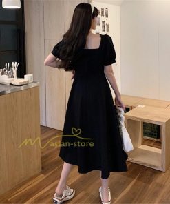 マキシ | ワンピース レディース 40代 膝丈ワンピース 春夏 半袖 黒ワンピース 通勤OL オシャレ結婚式ドレス きれいめ 上品 お出かけ 着痩せ 上品 Aライン カジュアル
