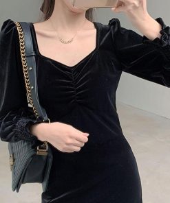 ワンピース | ベロアスプリット レディース