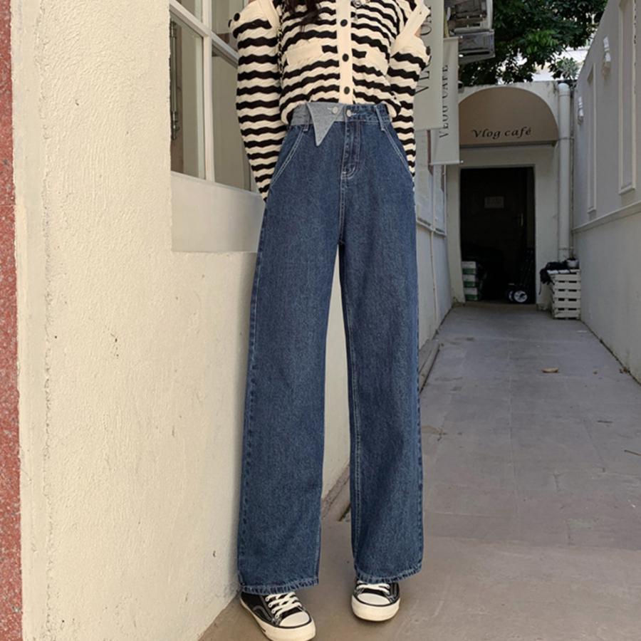 デニム | ワイドパンツ ハイウエスト 韓国