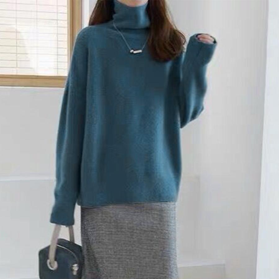 ニット・セーター | タートルネックニット レディース 秋冬服