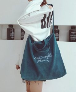 ショルダーバッグ | キャンバスバッグ レディース 刺しゅう 2way 大容量 トートバッグ