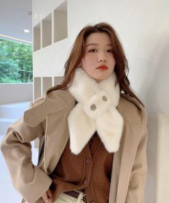 マフラー | フェイクファー ティペット レディース