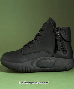 ブーツ | ムートンレディース ショート 編み上げ ジッパー付き スニーカー カジュアル 歩きやすい 秋 2022新作 冬 痛くない 内ボア