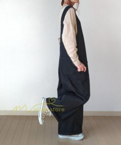 オーバーオール サロペット | サロペット レディース ワイドパンツ オールインワン ロングパンツ 夏服 サマー 白 黒 大人 可愛い 無地 通学通勤 20代30代 40代50代 綿 パンツ 夏パンツ