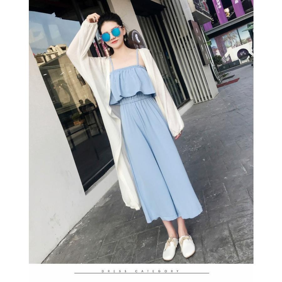 カーディガン | ロング薄手ニットレディーストップス 日焼け止め衣 UVカット 紫外線対策 長袖 前開き ゆったり 2020春夏 おしゃれ 透け感