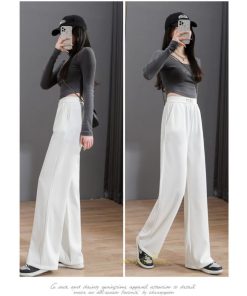 ワイドパンツ | レディース ガウチョパンツ パンツ 体型カバー ロングパンツ ボトムズ スーツパンツ ストレート ロング丈 春 夏 着痩せ 大人 美脚 30代 通勤 40代
