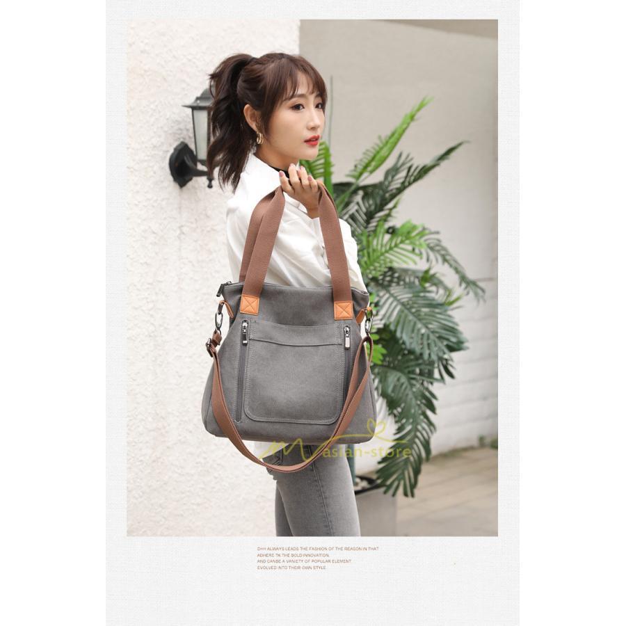 女性用バッグ | トートバッグ レディース A4 帆布 2way ショルダーバッグ 大きめ ビジネスバッグ 大容量 大学生 通勤 通学 2021 バッグ おしゃれ 40代 30 人気 肩掛け 20 上品