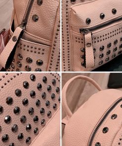 リュック | スタッズ リュックサック 女子 おしゃれ